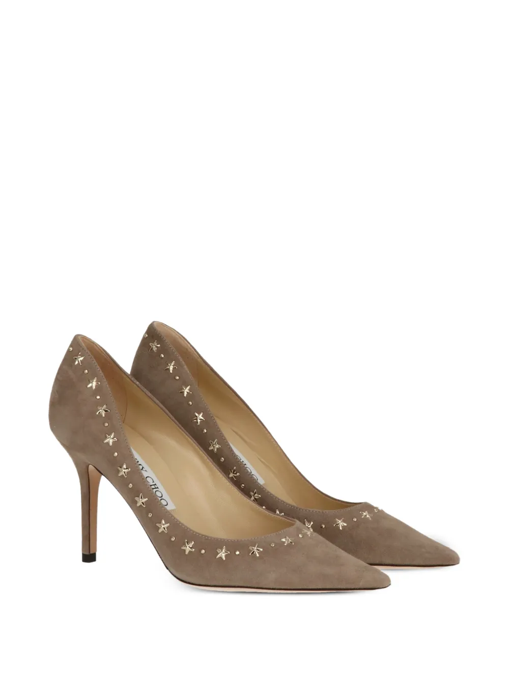Jimmy Choo Agnes suede heeled pumps Bruin