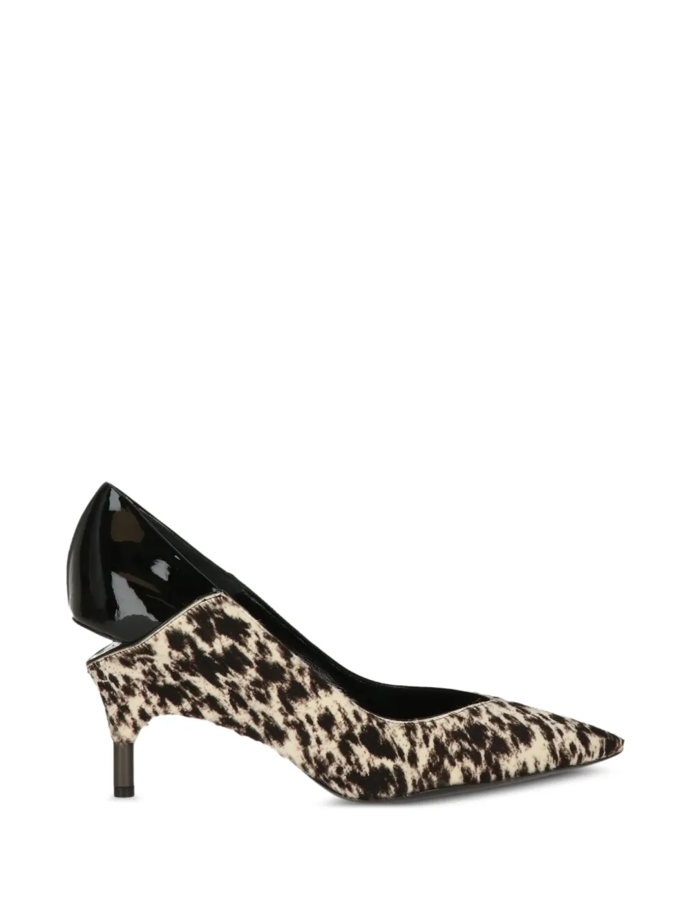 TOM FORD animal print leather pumps Beige
