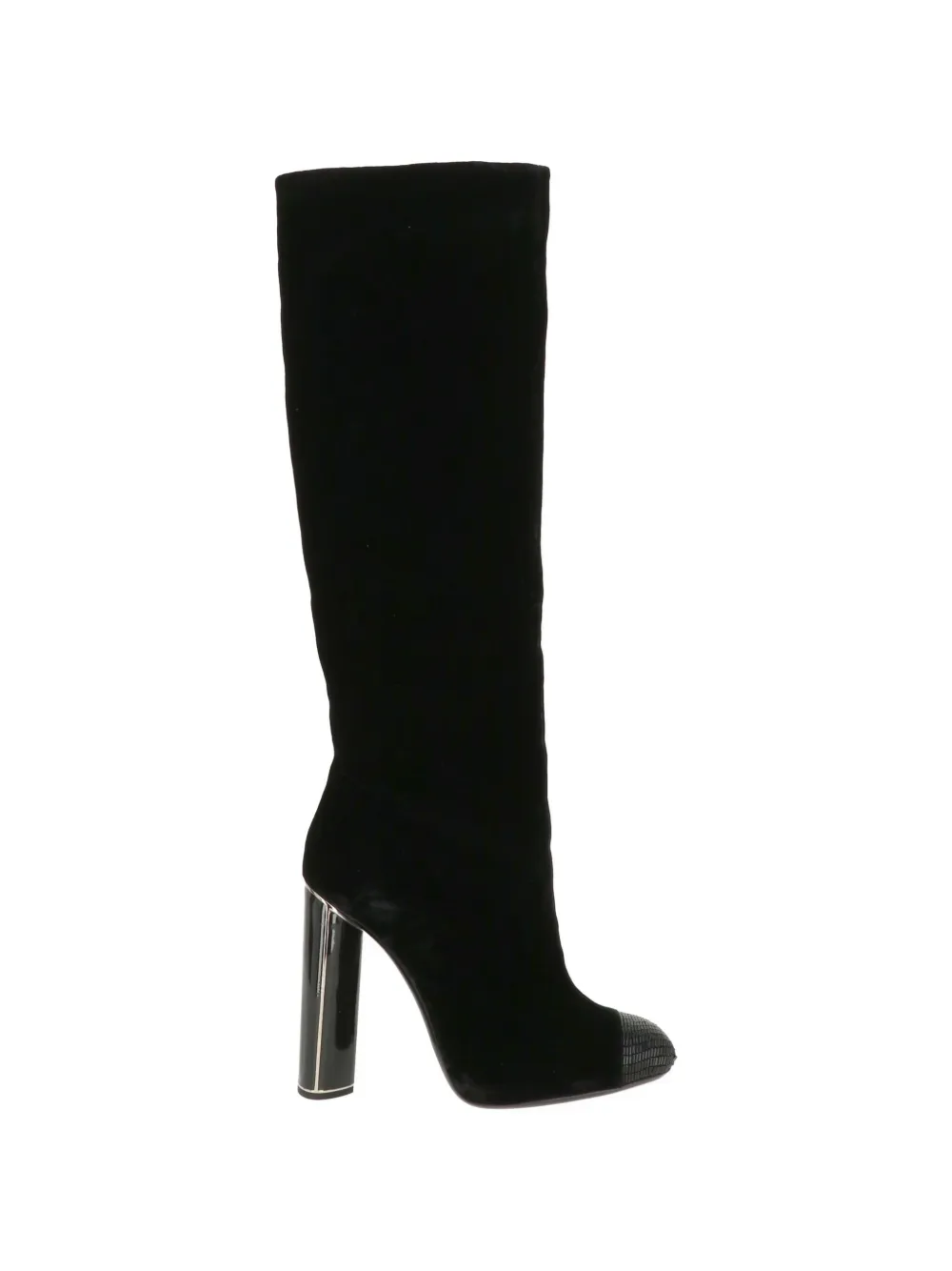 TOM FORD textured-cap knee-high boots - Nero