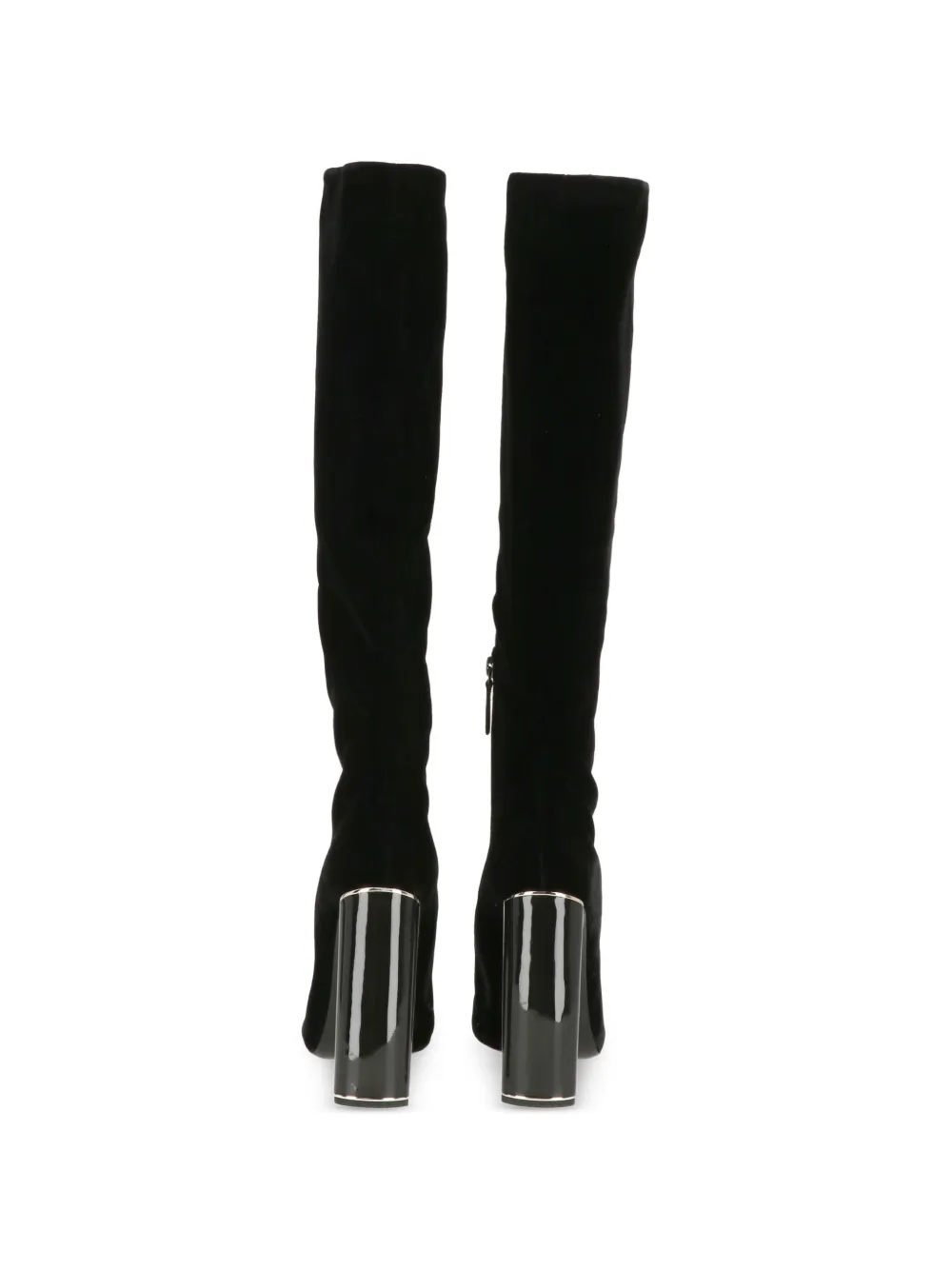 TOM FORD textured-cap knee-high boots Zwart