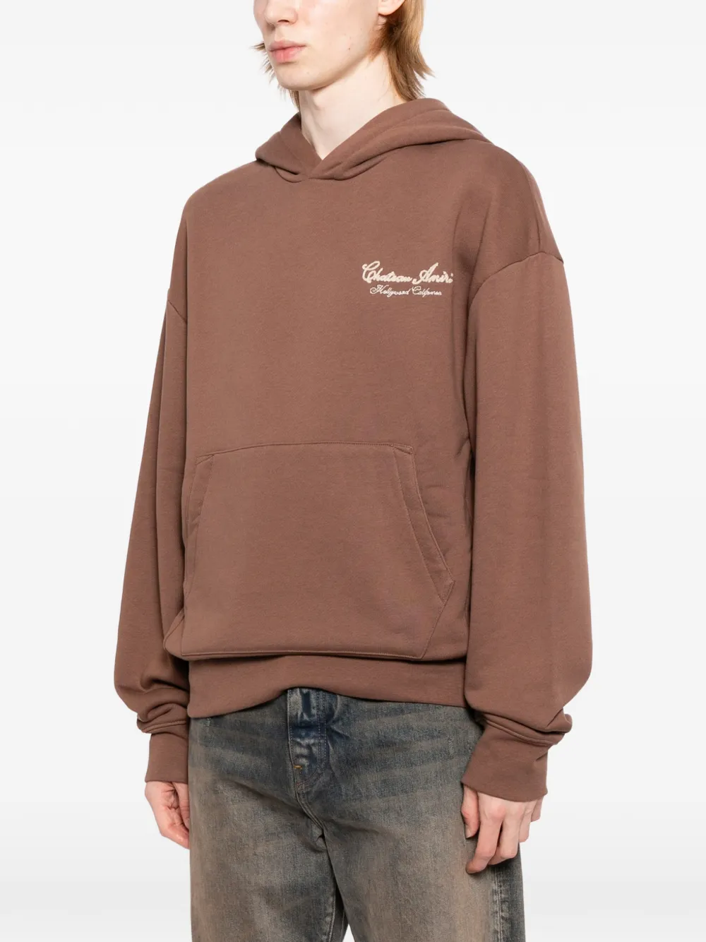 AMIRI Chateau hoodie Bruin