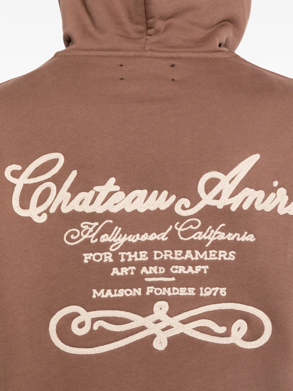 AMIRI Chateau hoodie Bruin
