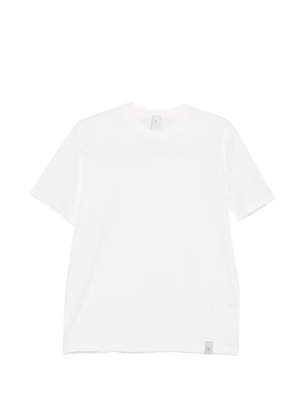 Imperial Label-detail T-shirt In White