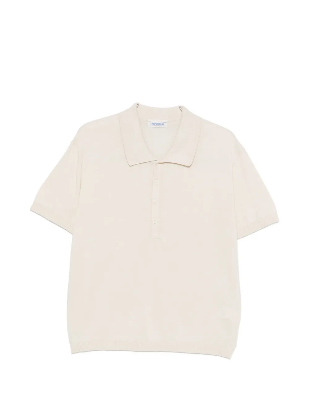 IMPERIAL short-sleeves polo shirt - Nude