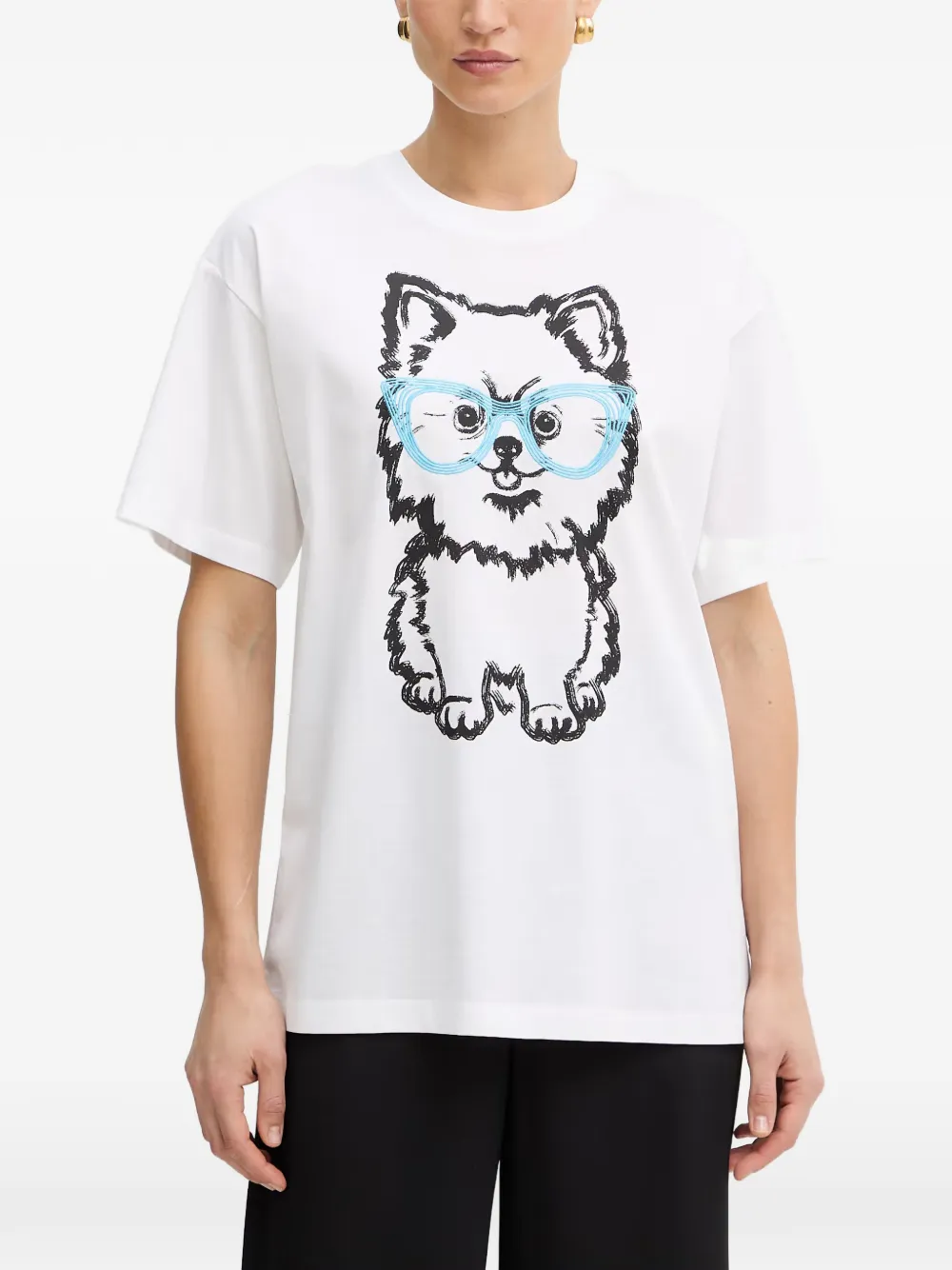 TWINSET T-shirt con grafica - Bianco