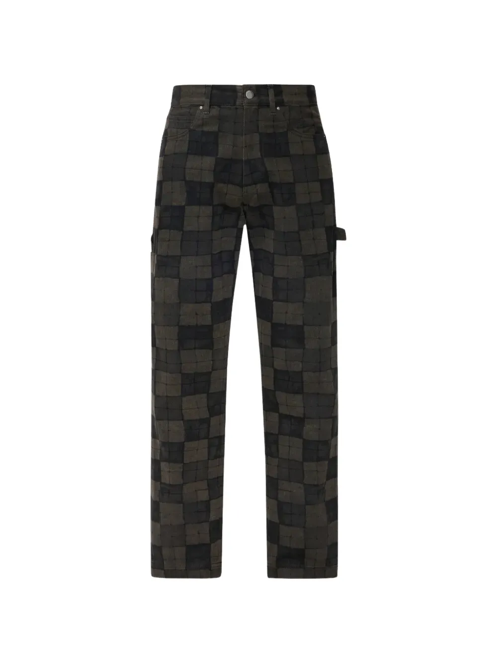 AMIRI Chateau Crest Carpenter checkered jeans - Nero