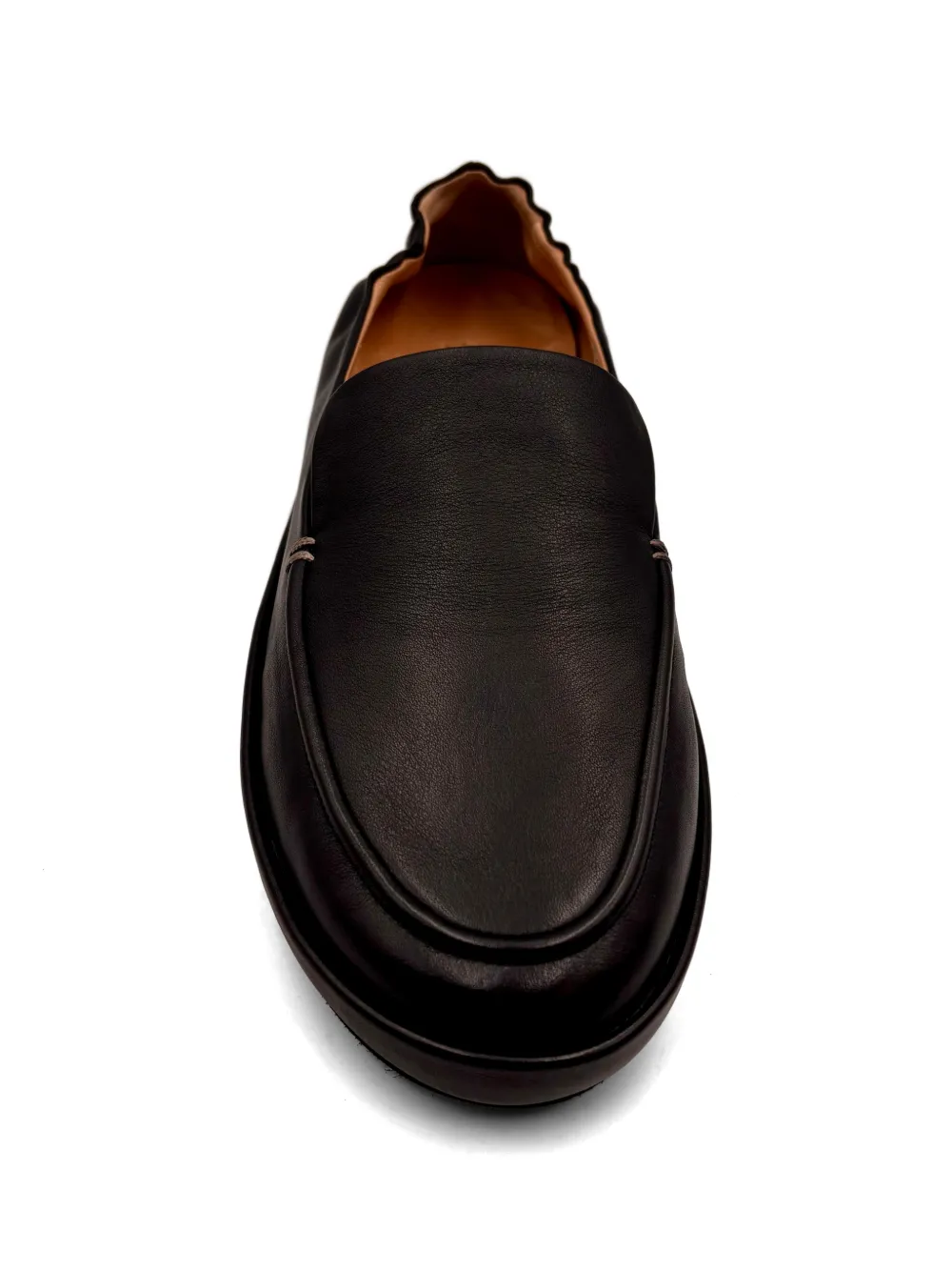 Marsèll Scatopelle gathered loafers Zwart