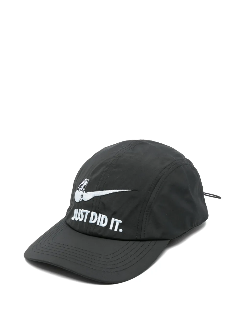 CARNE BOLLENTE And I`ll Do It Again embroidered curved-peak cap - Nero
