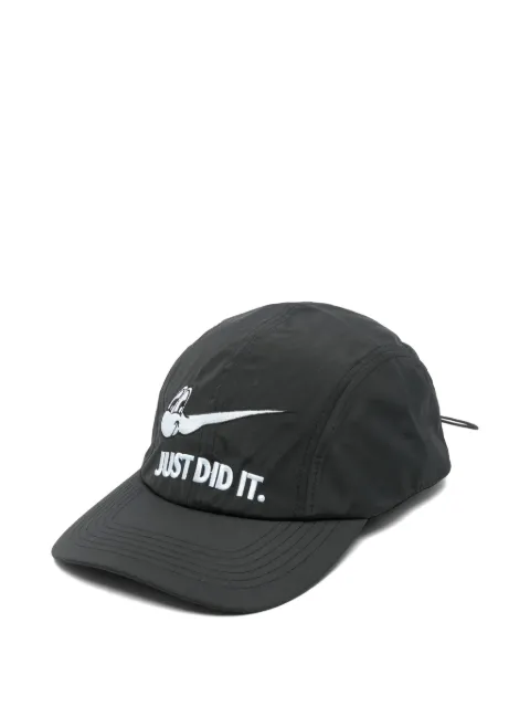 CARNE BOLLENTE And I`ll Do It Again embroidered curved-peak cap