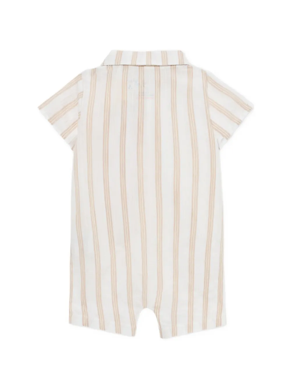 Off-White Kids Gestreepte romper Wit