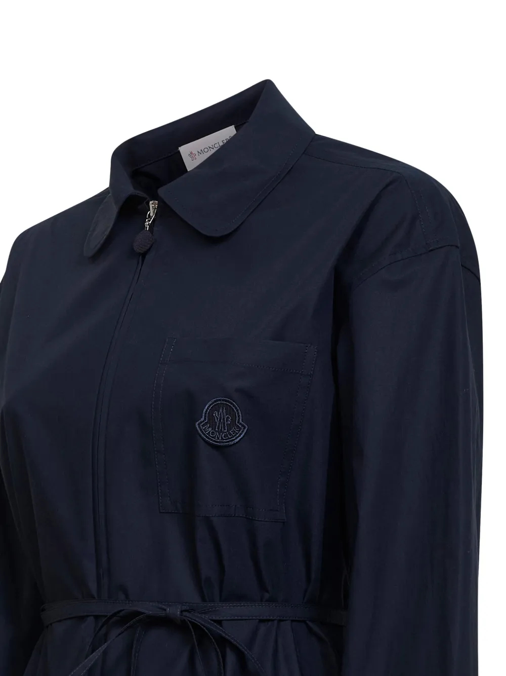  Moncler Sobrecamisa De Popelina - Azul 