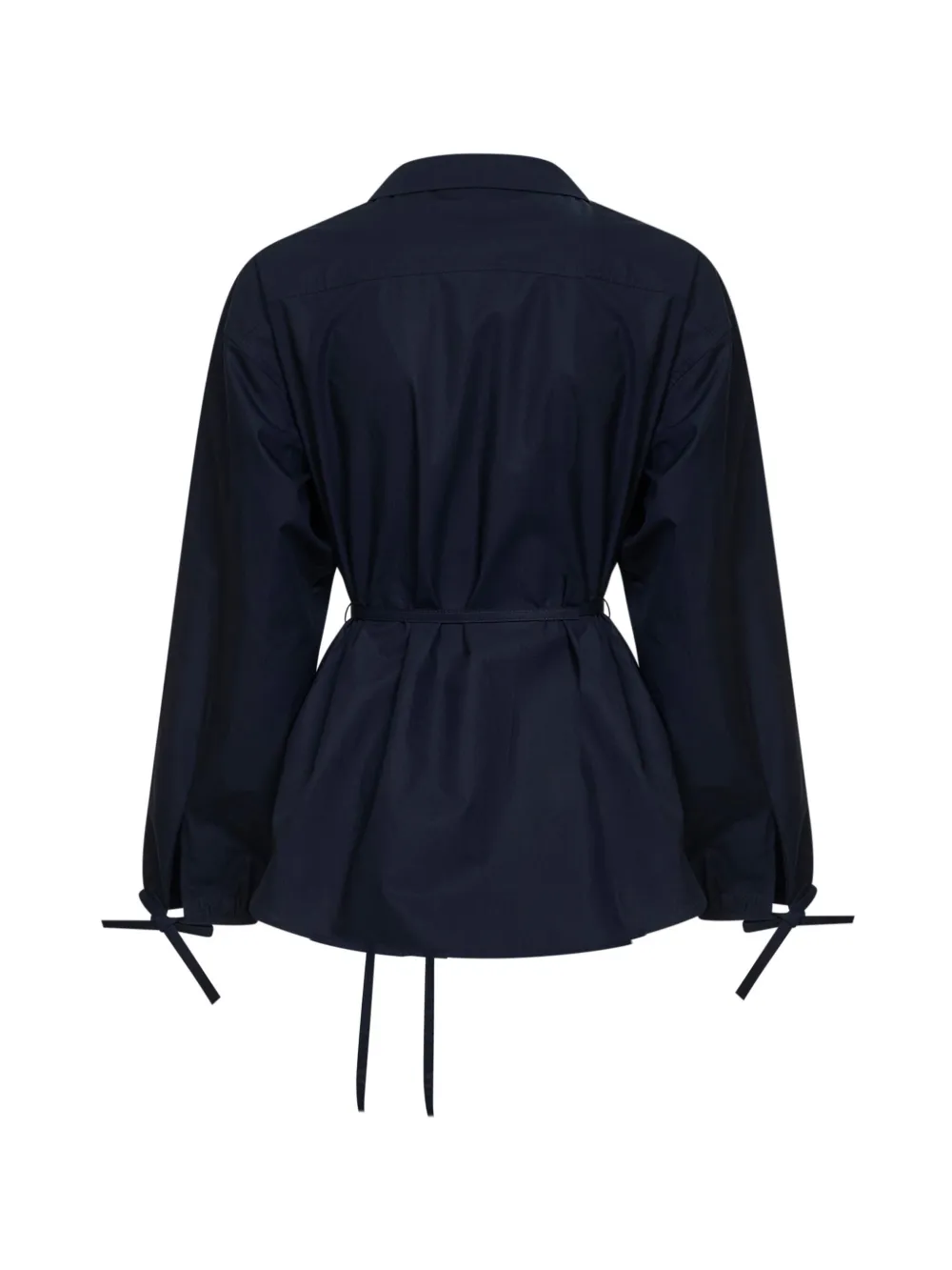  Moncler Sobrecamisa De Popelina - Azul 