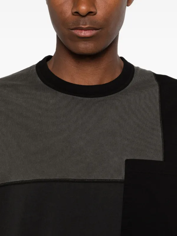 Comme Des Garçons Homme パッチワーク Tシャツ | ブラック | FARFETCH JP