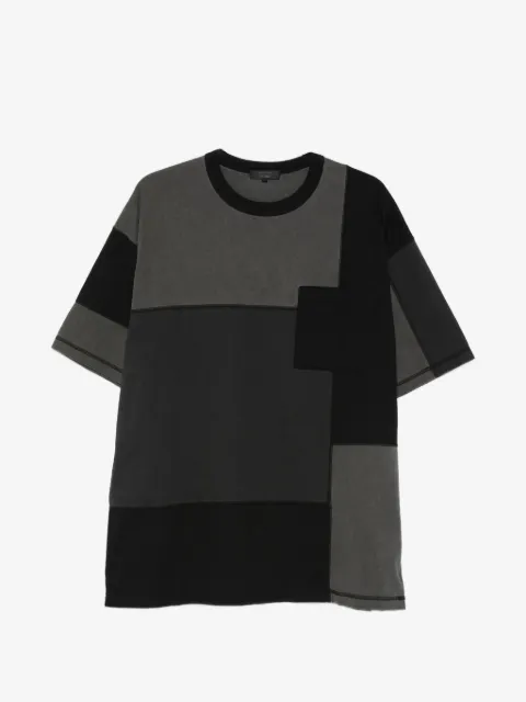 Comme des Garçons Homme camiseta con diseño patchwork
