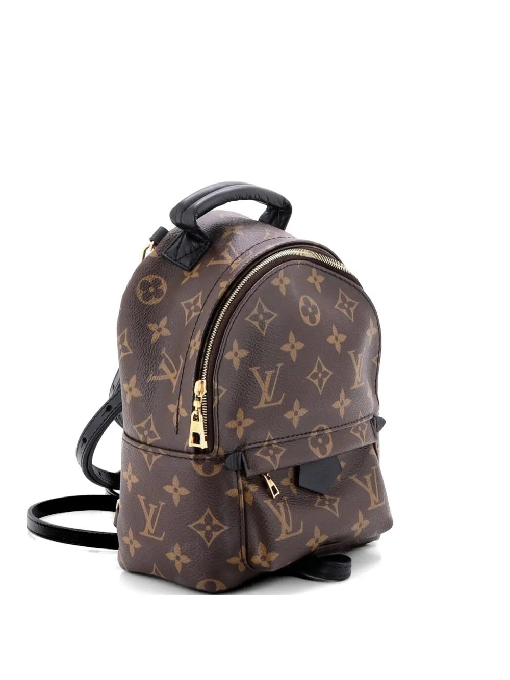 Louis Vuitton Pre-Owned Palm Springs Monogram Canvas Mini backpack - Marrone