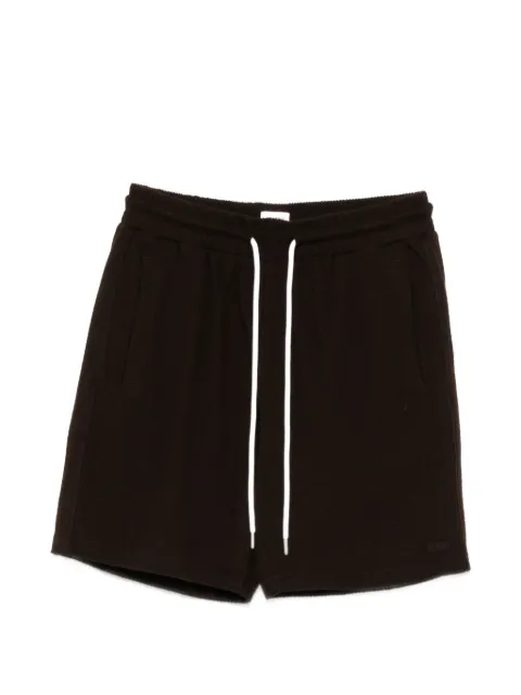 Drykorn waffle-knit drawstring-fastening shorts
