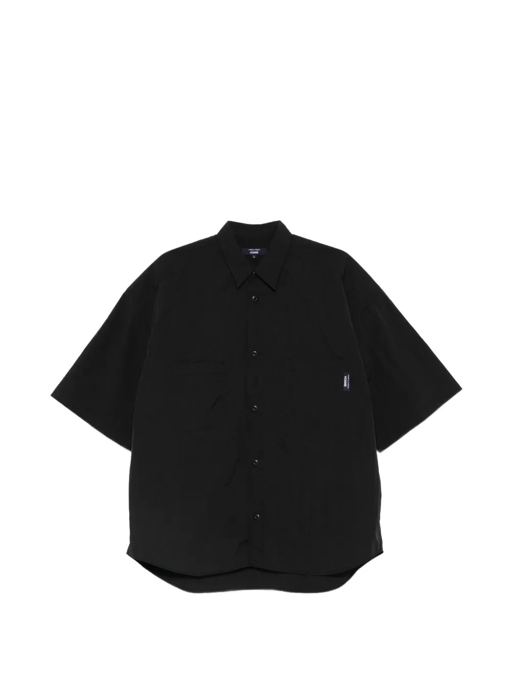 Comme des Garçons Homme short-sleeve pocket shirt - Nero