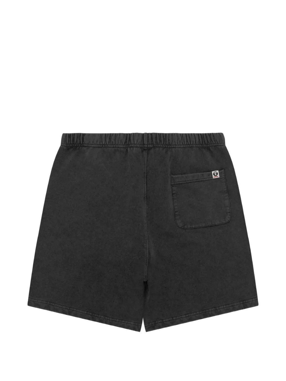 AAPE BY *A BATHING APE Shorts met logopatch Grijs