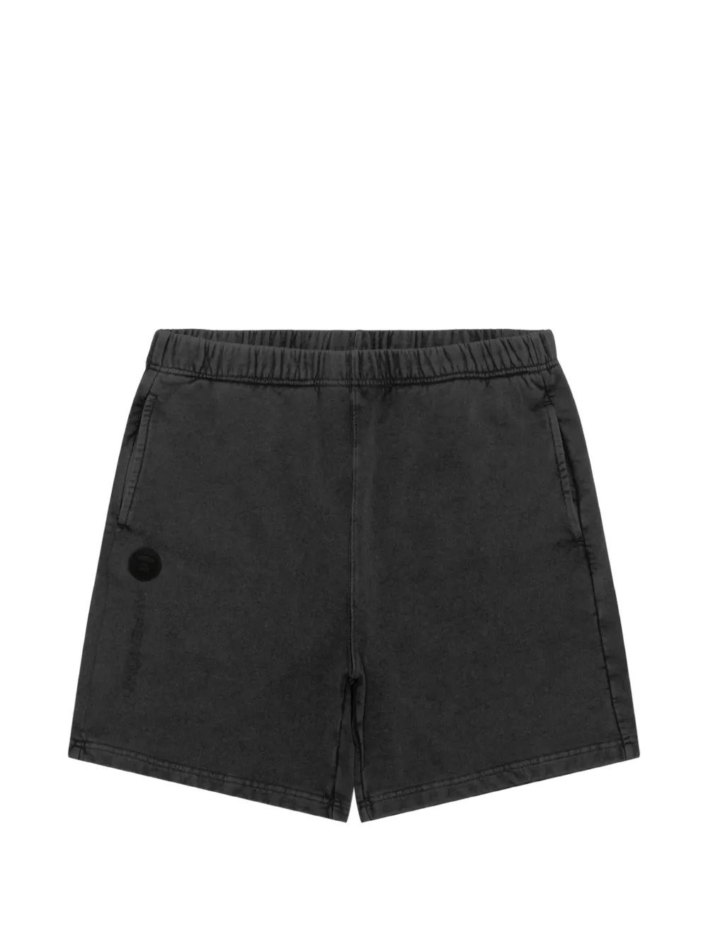 AAPE BY *A BATHING APE® logo-patch shorts - Grigio