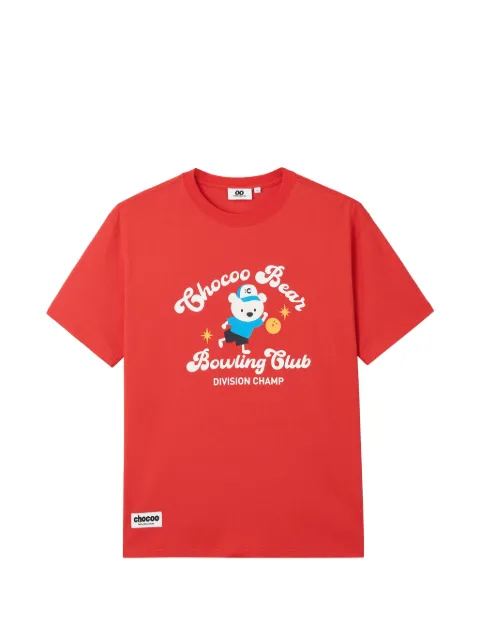 CHOCOOLATE bear-print T-shirt