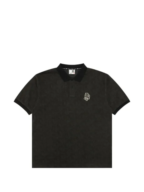 AAPE BY *A BATHING APE® logo-patch polo shirt