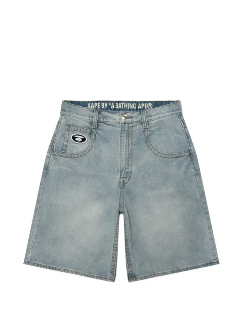 AAPE BY *A BATHING APE® loog embossed-detail shorts