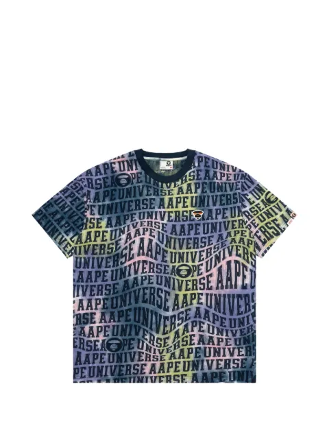 AAPE BY *A BATHING APE® graphic-print crewneck T-shirt