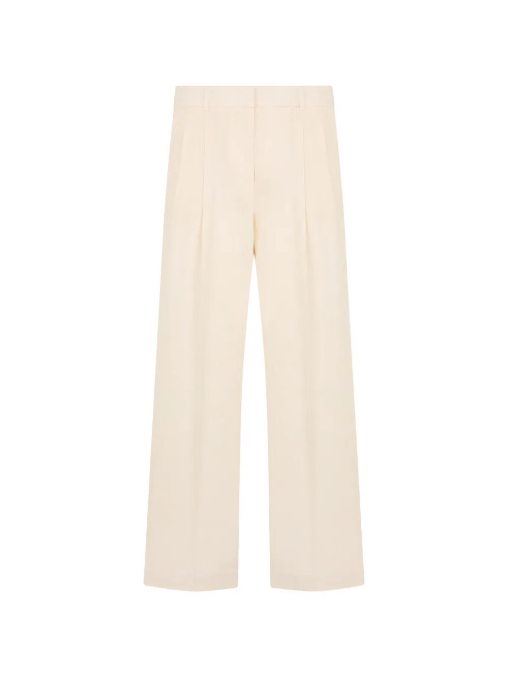 Peserico pleated wide-leg trousers - Toni neutri