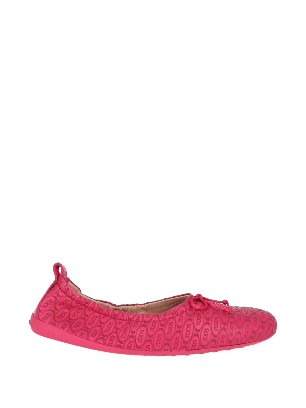 Tod's patterned ballet flats - Rosa