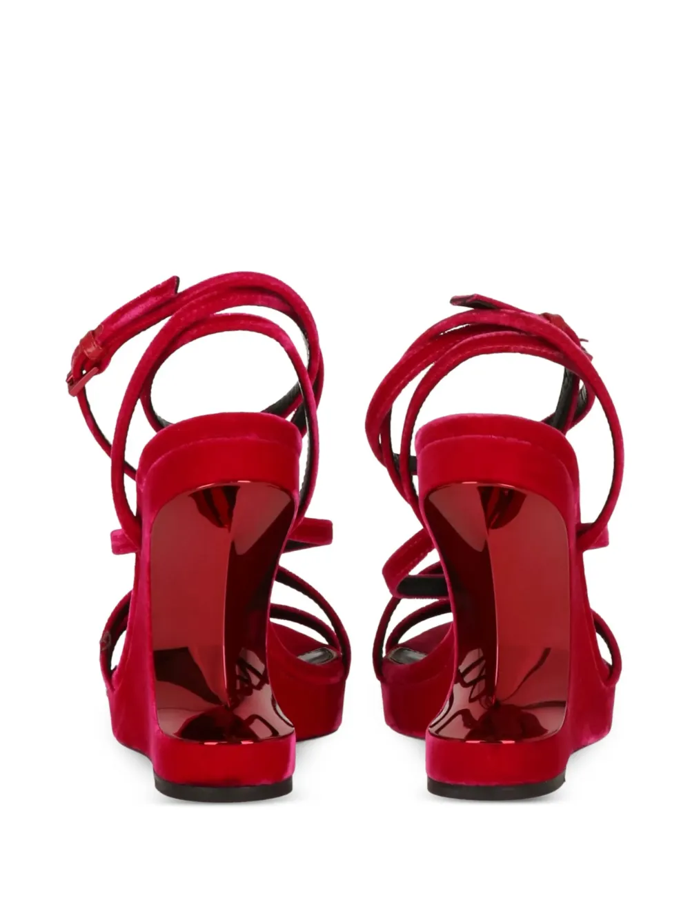 TOM FORD wrap-around strappy sandals Roze