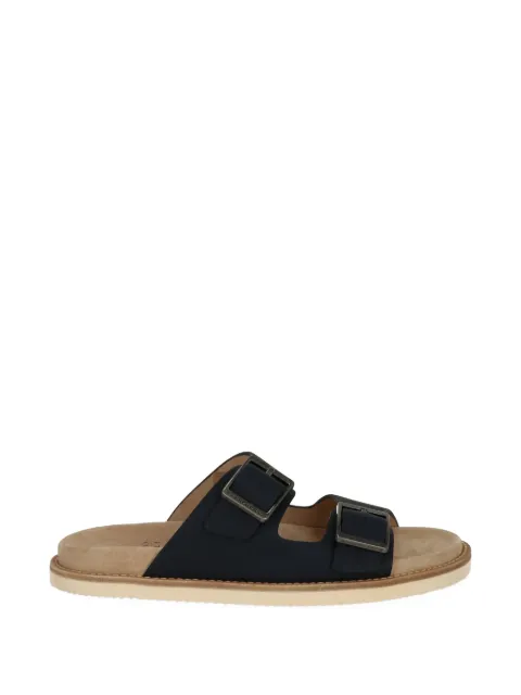 Brunello Cucinelli buckle strap sandals