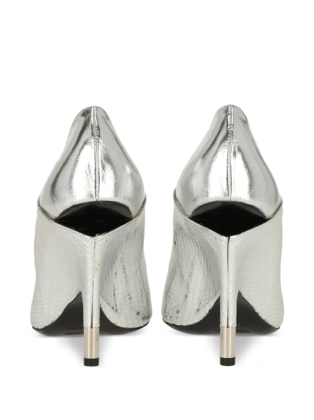 TOM FORD pointed-toe heeled pumps Zilver