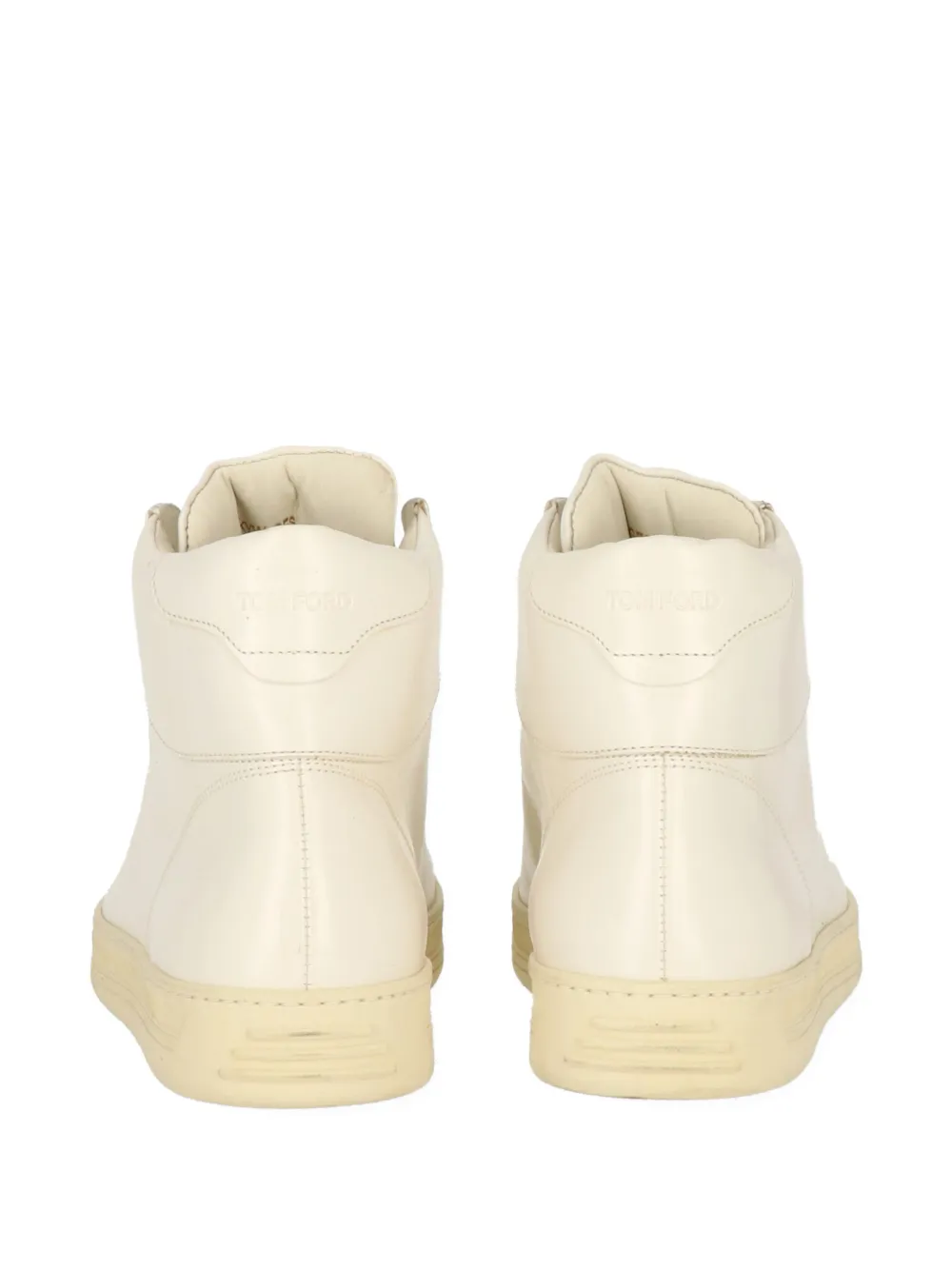 TOM FORD lace-up sneakers Beige