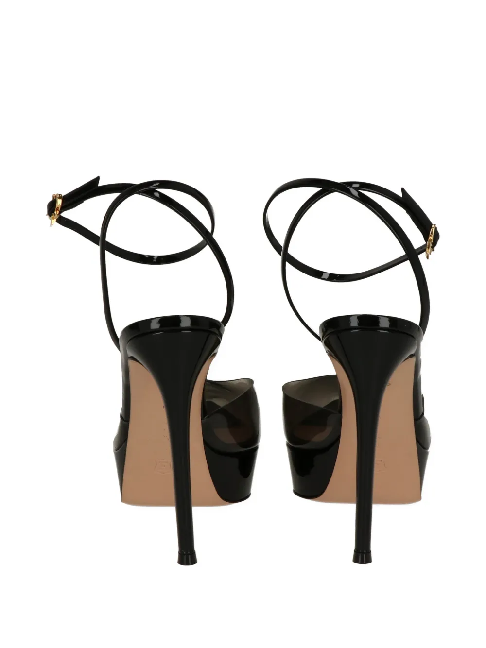 Gianvito Rossi ankle-strap pumps Zwart