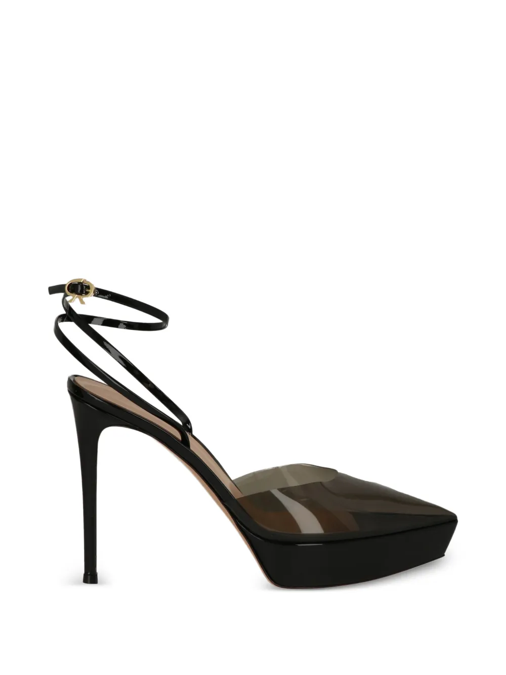 Gianvito Rossi ankle-strap pumps Zwart
