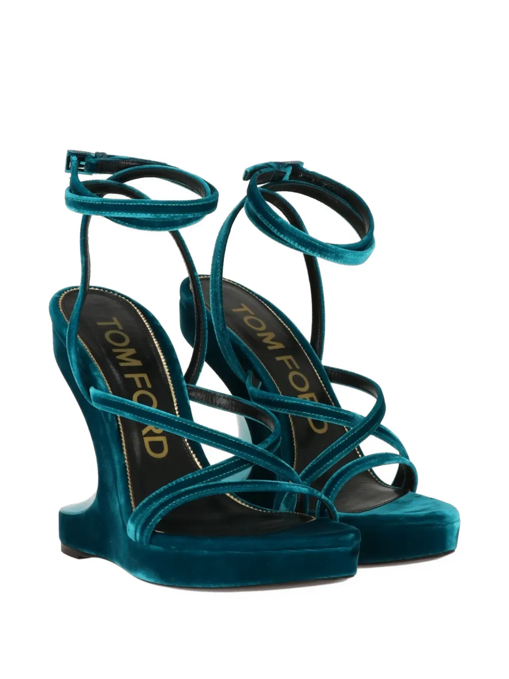 TOM FORD strappy sandals Blauw