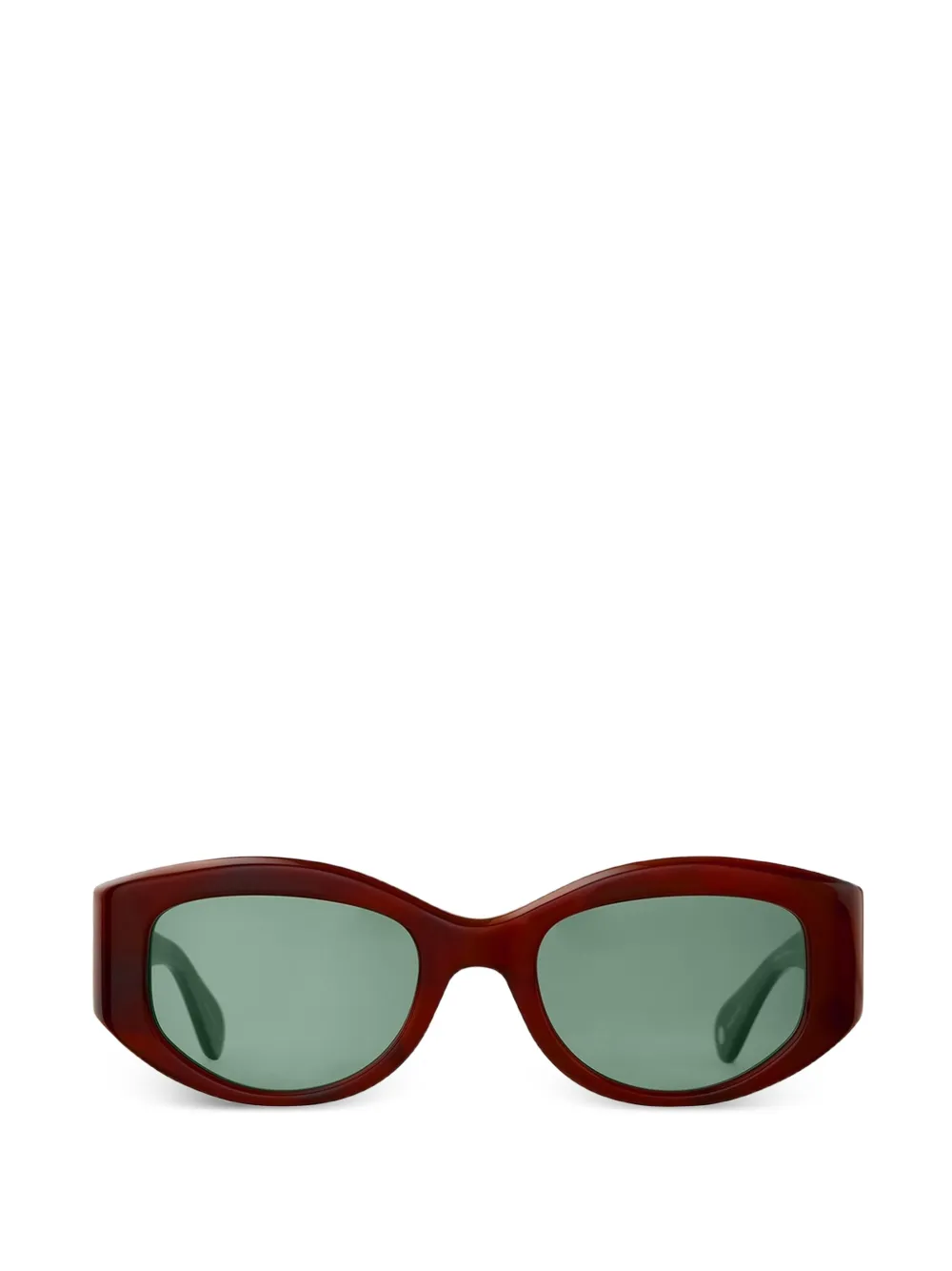 Garrett Leight Retro Biggie sunglasses - Marrone