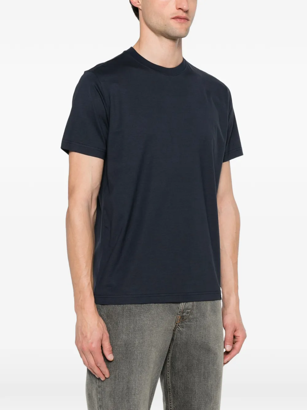 Imperial Logo-patch T-shirt In Blue