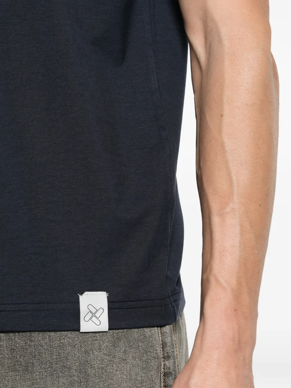 Imperial Logo-patch T-shirt In Blue