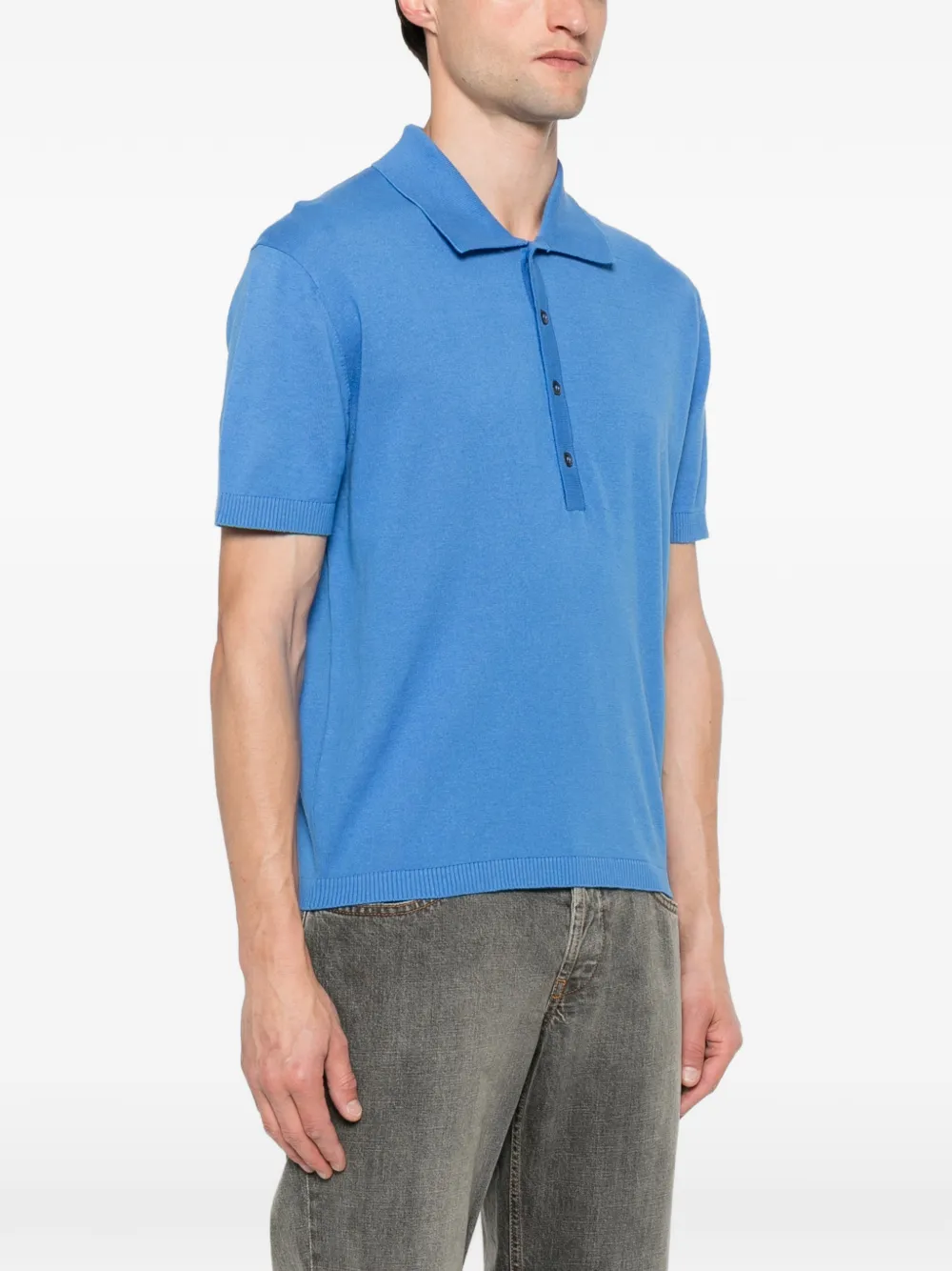  Imperial Polo De Algodón - Azul 