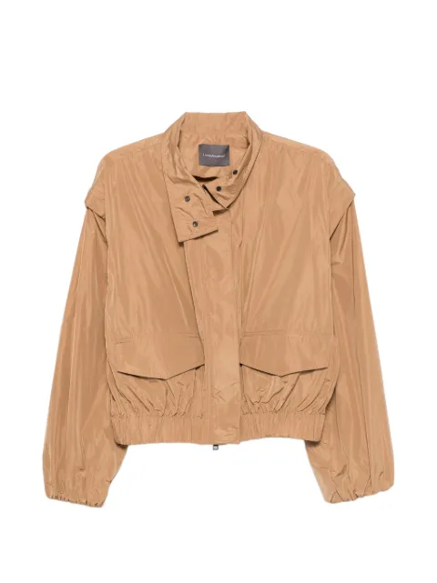 Lorena Antoniazzi elasticated-hem jacket