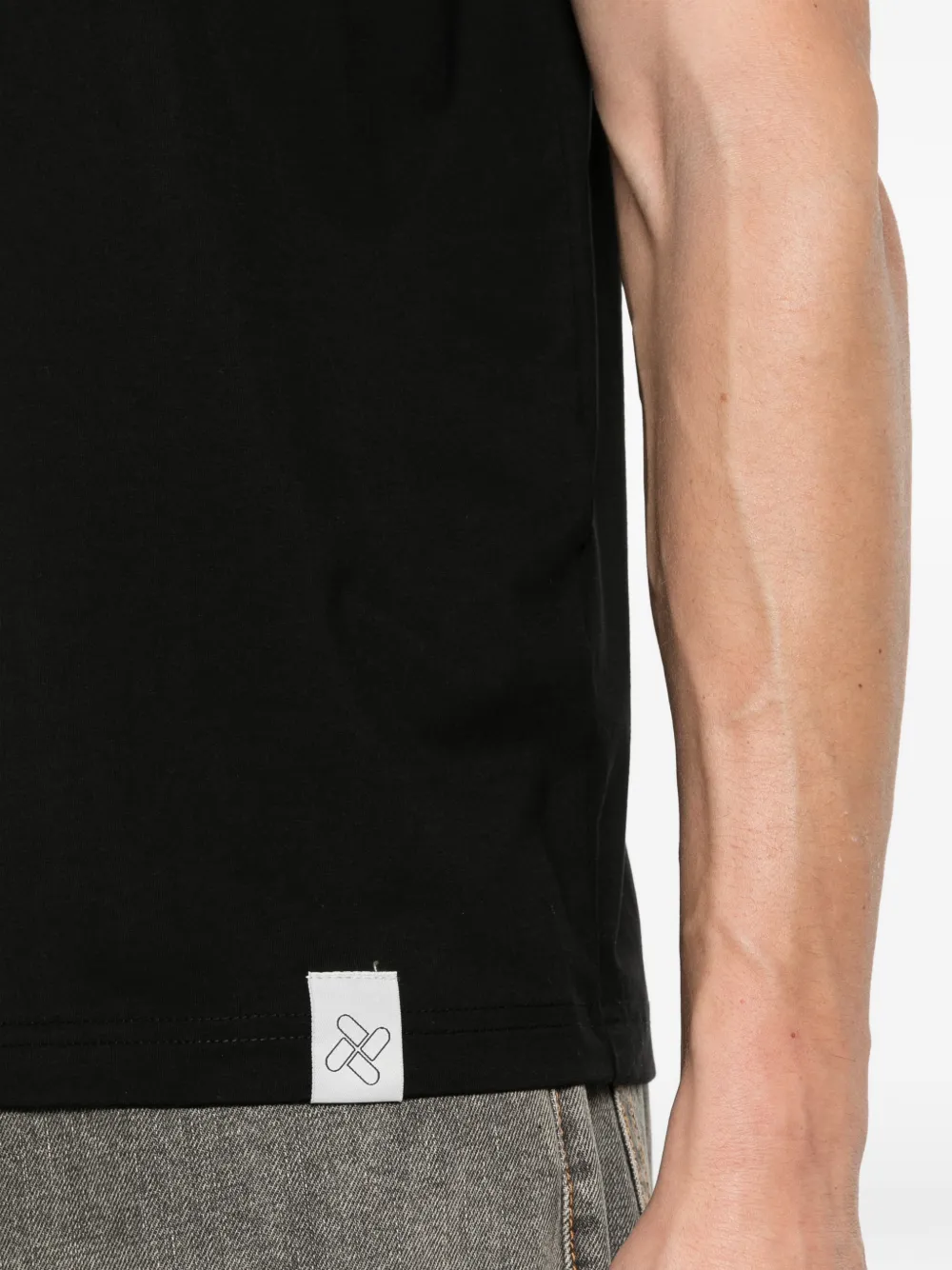 Imperial Logo-patch T-shirt In Black