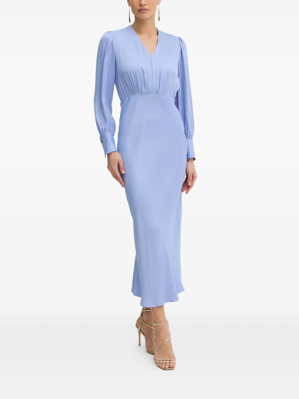 TWINSET Abito con scollo a V - Blu