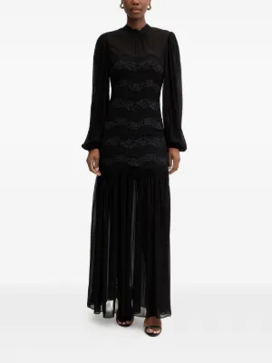 ralph lauren long sleeve lace dress Lauren by Ralph Lauren Women's Lace Bell-Sleeve Shift Dress