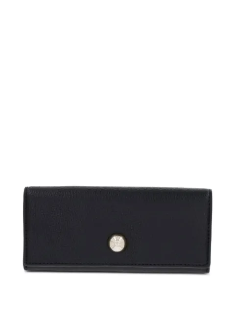 TWINSET logo-plaque pebbled wallet