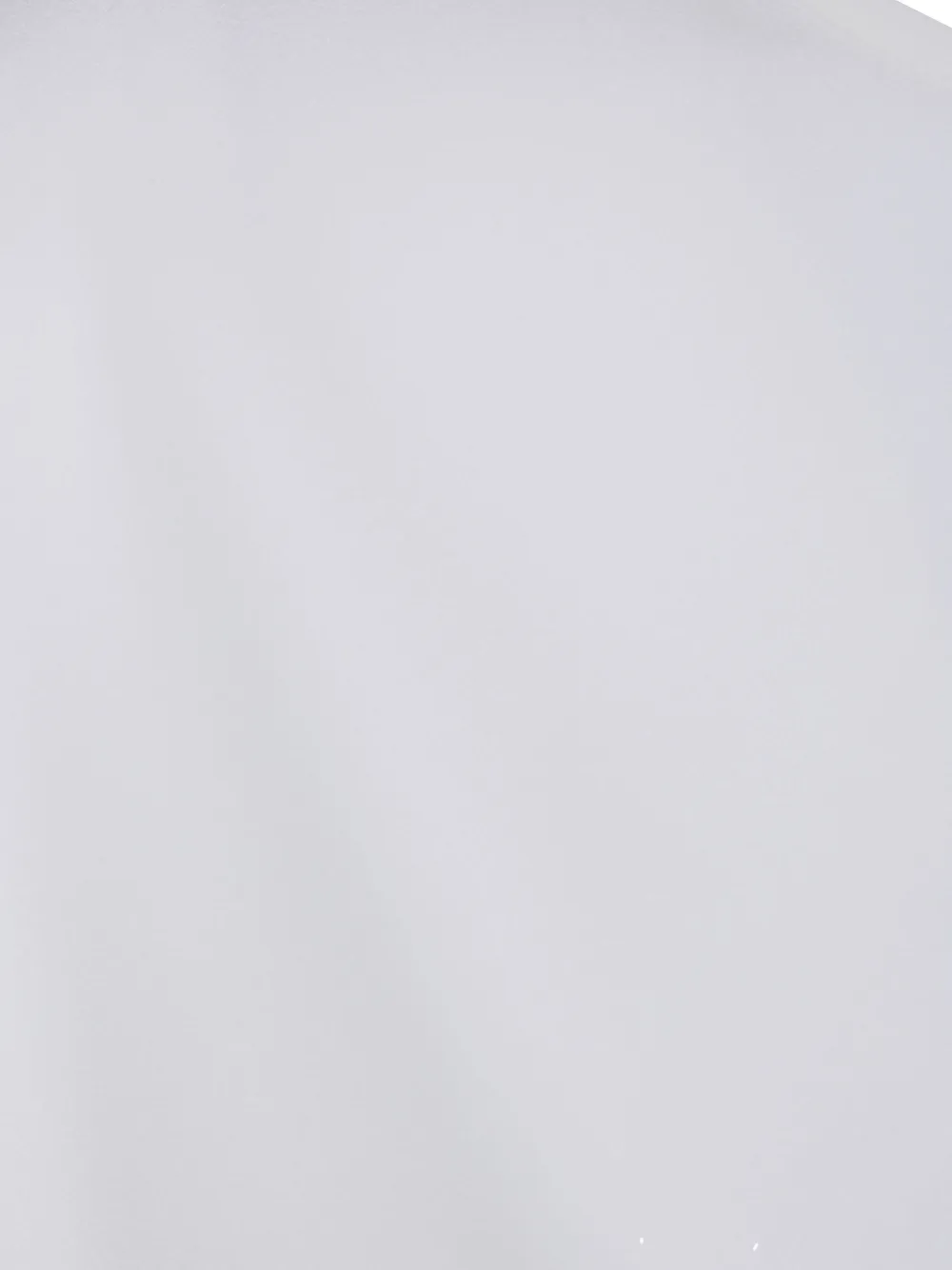 Fabiana Filippi Blouse met cropped mouwen en ketting afwerking Wit
