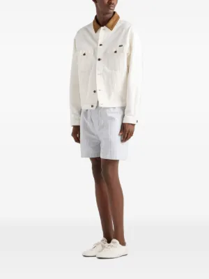Prada デニムジャケット メンズ通販 - FARFETCH