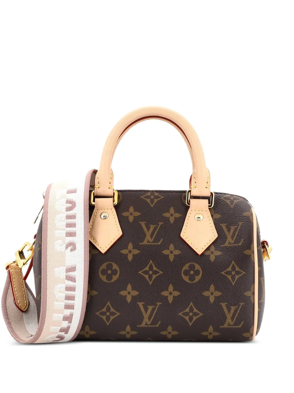 Louis Vuitton Pre-Owned Speedy Bandouliere Bag Monogram Canvas 20 crossbody bag - Braun