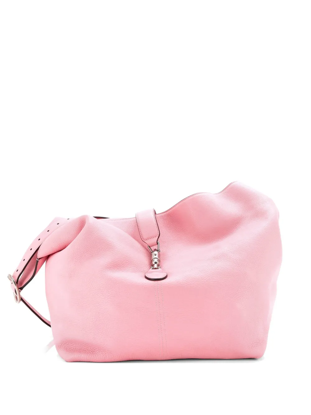 Pre-owned Gucci Jackie 1961 Soft Leather Medium Shoulder Bag In Pink