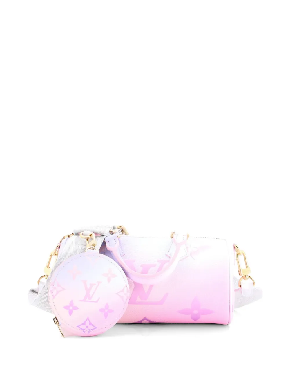 Louis Vuitton Pre-Owned Papillon Handbag Spring in the City Monogram Giant Canvas BB shoulder bag - Multicolore